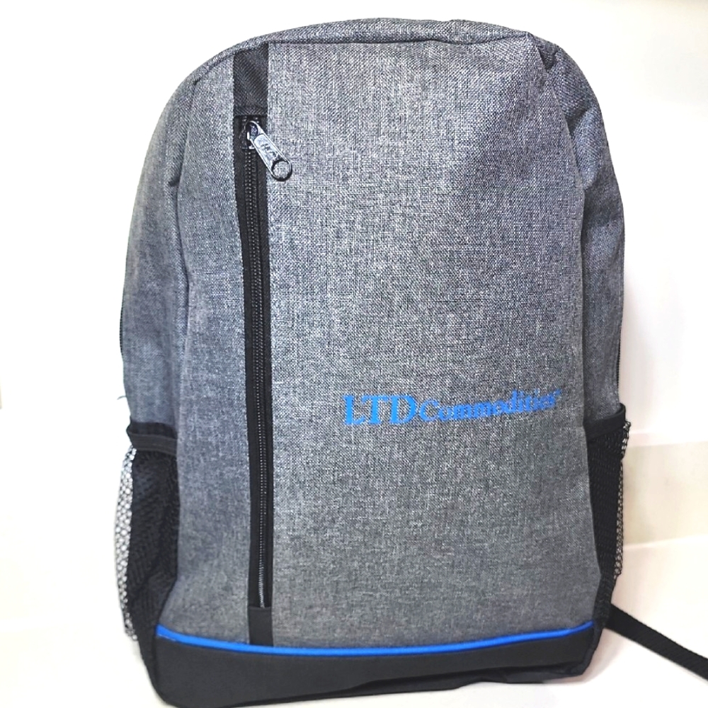 Backpack Grey Abd Black New No Tags